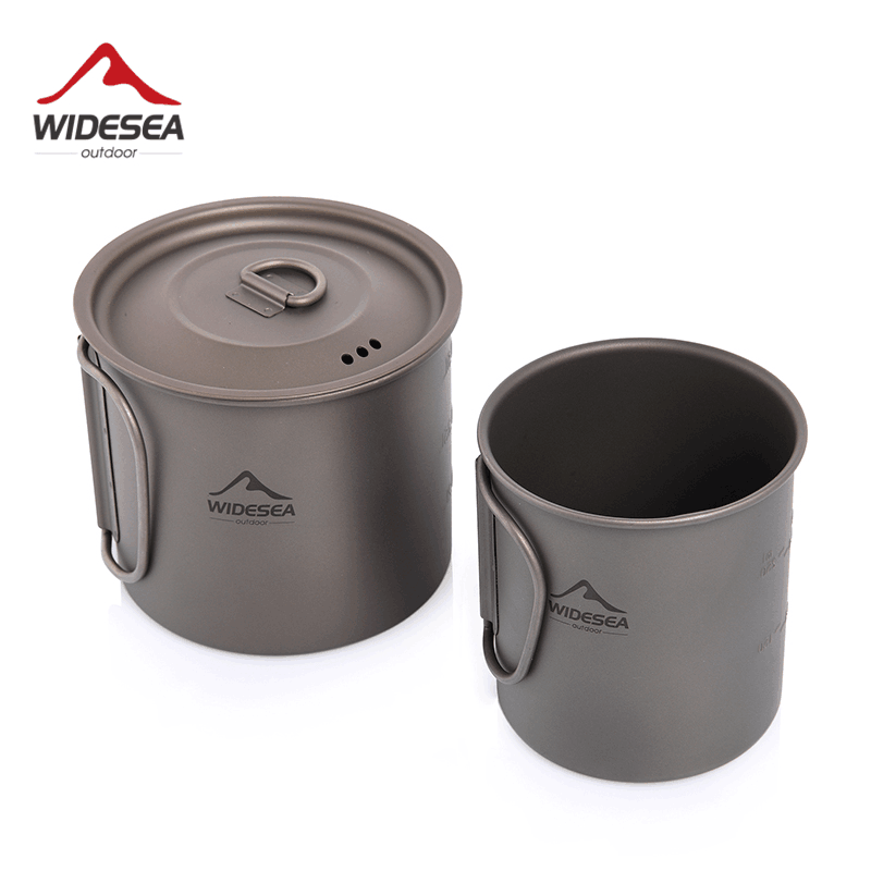Camping Cooking Set Jetboil - Widesea Camping Mug Titanium Cup Tourist