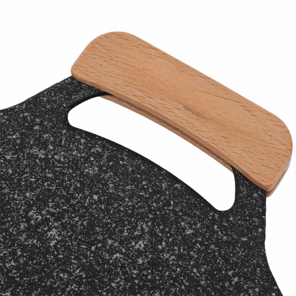 Camping Cooking Without Gas - Easy to Clean Stone Coating Korean