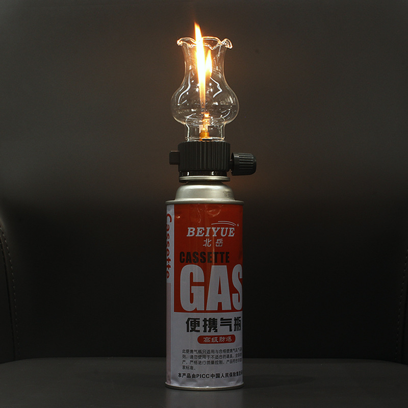 Camping Cooking Hob - Card Stove Gas Cylinder Head Lighter