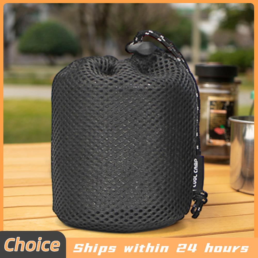 Camping Cooking Tin - Outdoor Set Pot Storage Bag Camping