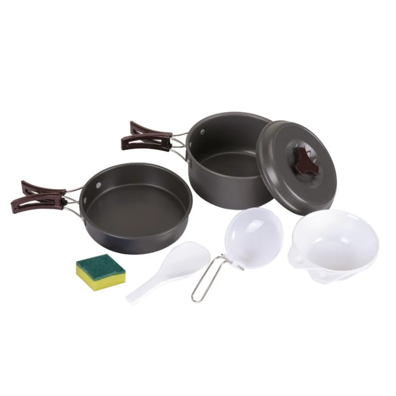 Camping Cooking Cutlery Set - Bulin Outdoor Pot Set Pot Camping