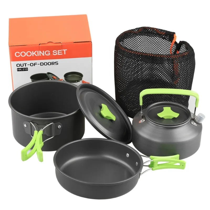 Camping Cooking Gear Set - Camping Cooking Set, Outdoor Kitchenware Set,