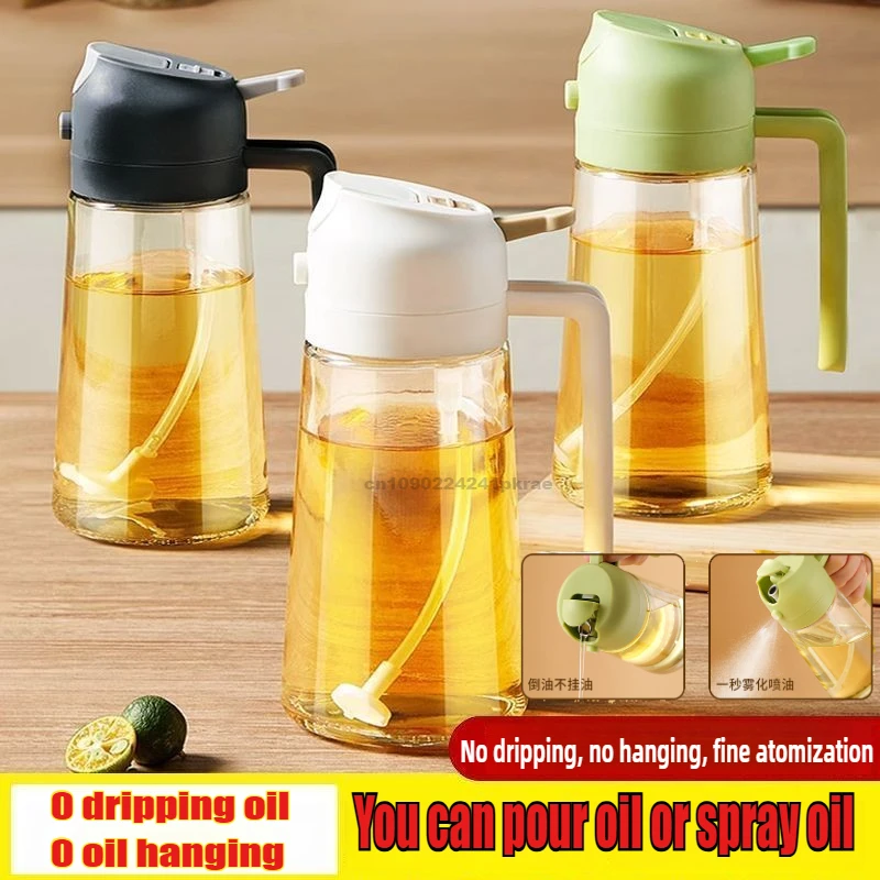 Camping Cooking Oil Container - Olive Oil Spray Bottle for Oil