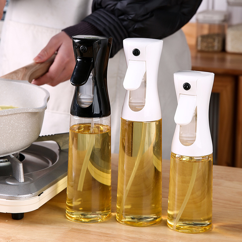 Camping Cooking Oil Container - 200/300/500ml Oil Spray Bottle Kitchen BBQ