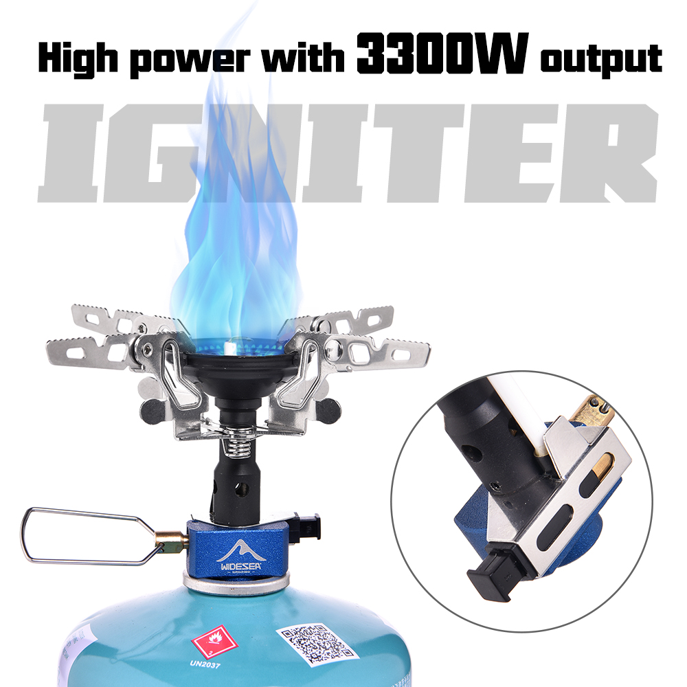 Camping Cooking Hob - Outdoor Camping Gas Burner Outdoor Stove