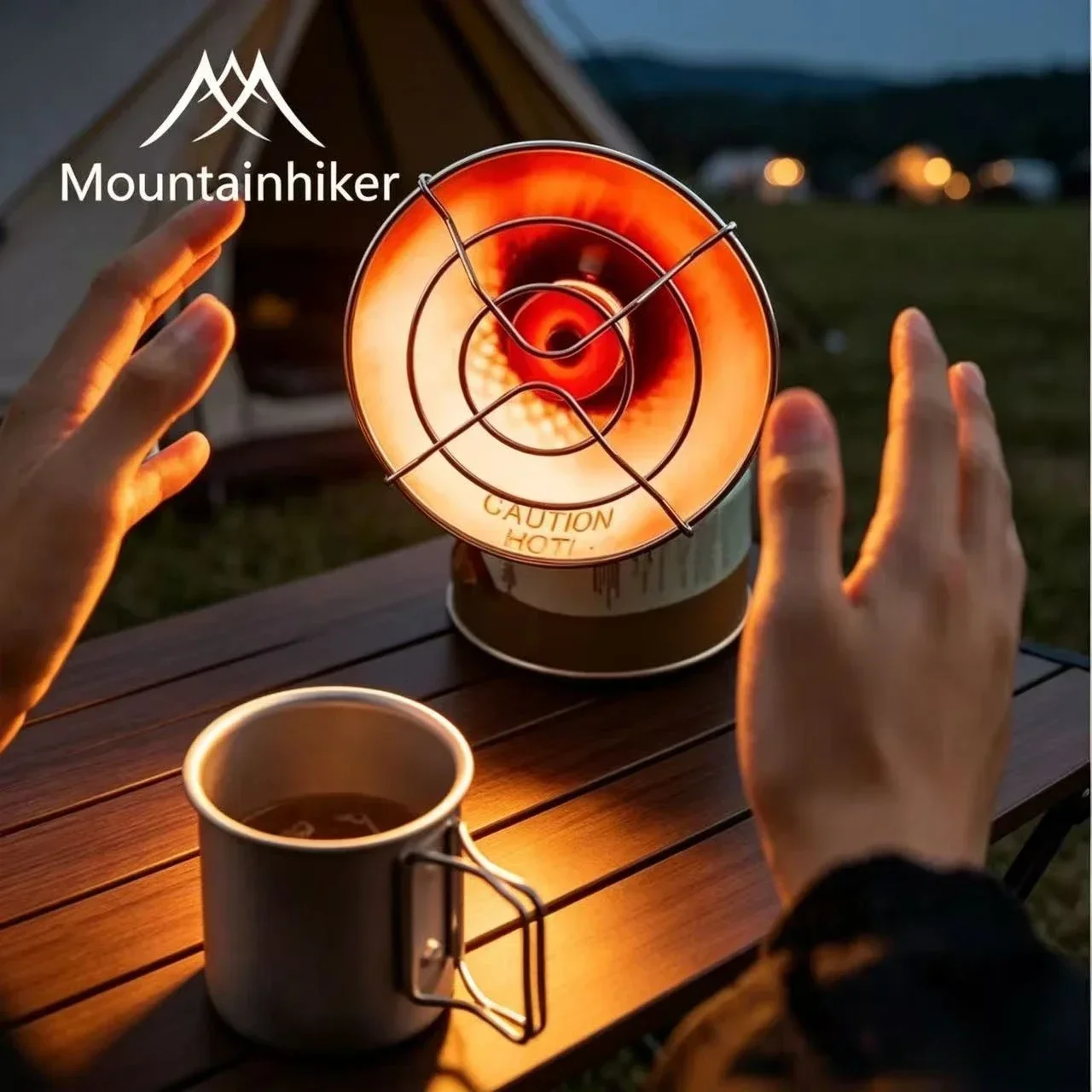 Camping Cooking Hob - MOUNTAINHIKER Outdoor Camping Mini Portable Gas