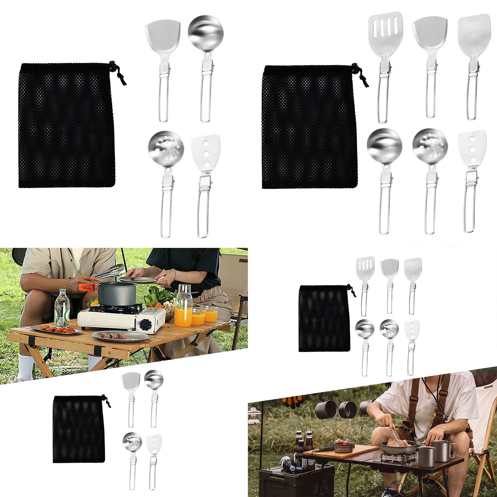 Camping Cooking Gear Set - Camp Cooking Utensil Set Outdoor Kitchen