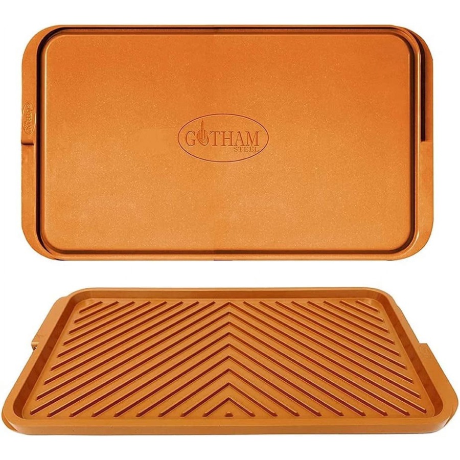 Camping Cooking Flat Top - XL Grill Griddle Pan 22