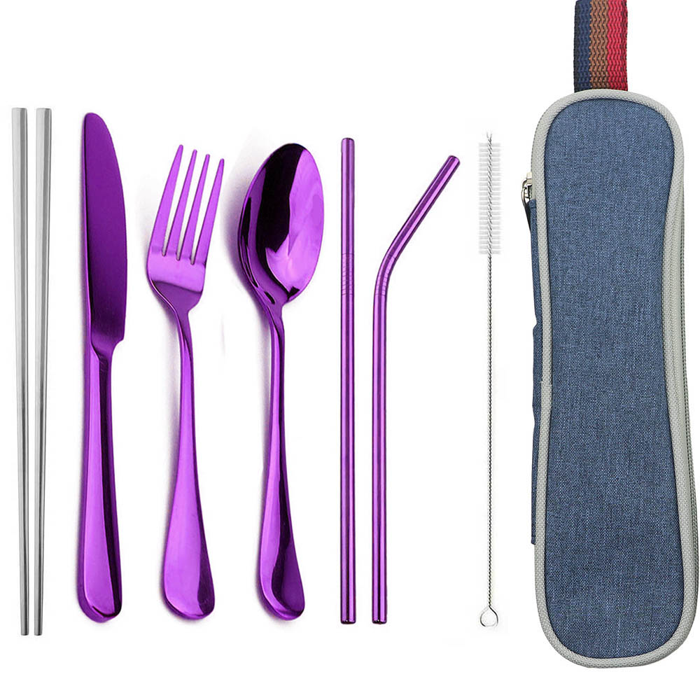 JANKNG Tableware Stainless Ste - Camping Cooking Cutlery Set review and price