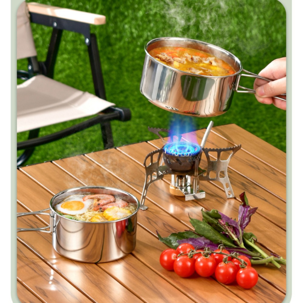 12PCS Adventure Camp Cook Set  - Camping Cooking Pots And Pans Set review and price