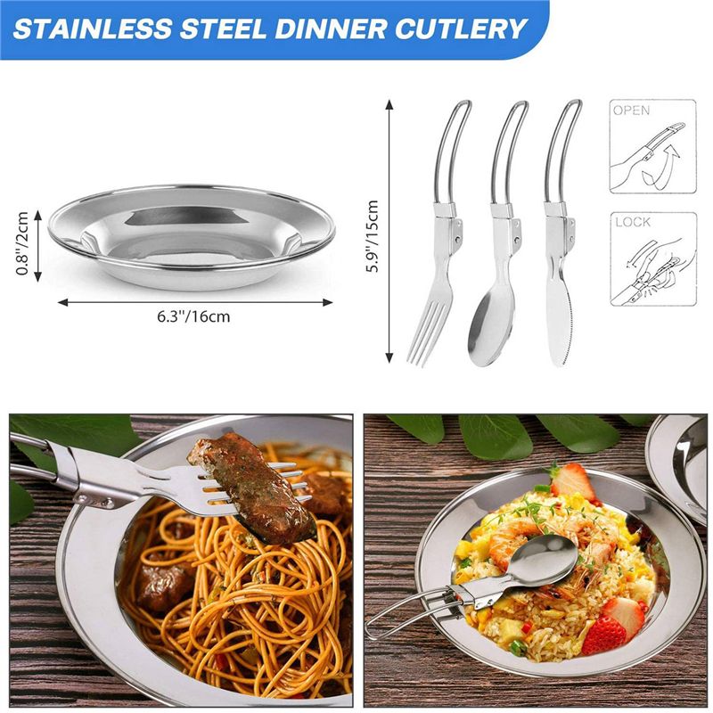 【BUYERS】Camping Cookware Porta - Camping Cooking Pots And Pans Set review and price