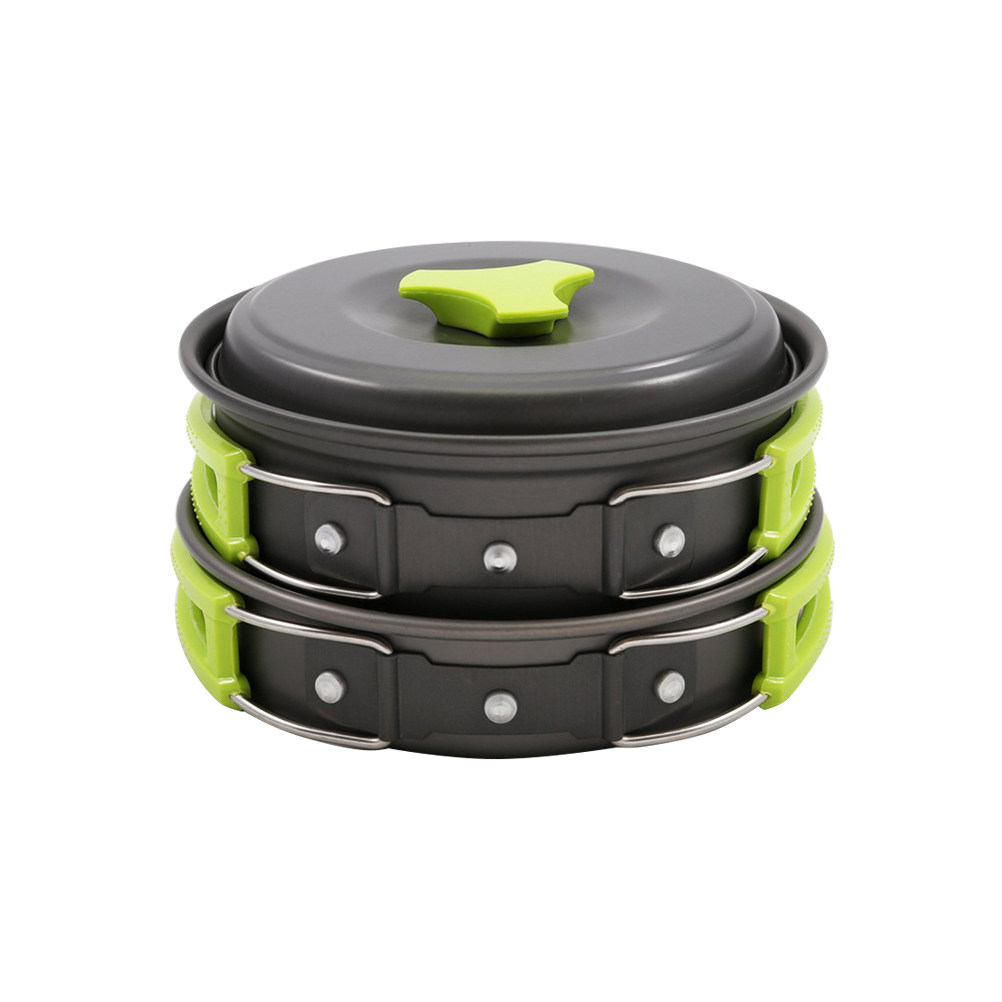10Pcs Lightweight Camping Cook - Camping Cooking Pots And Pans Set review and price