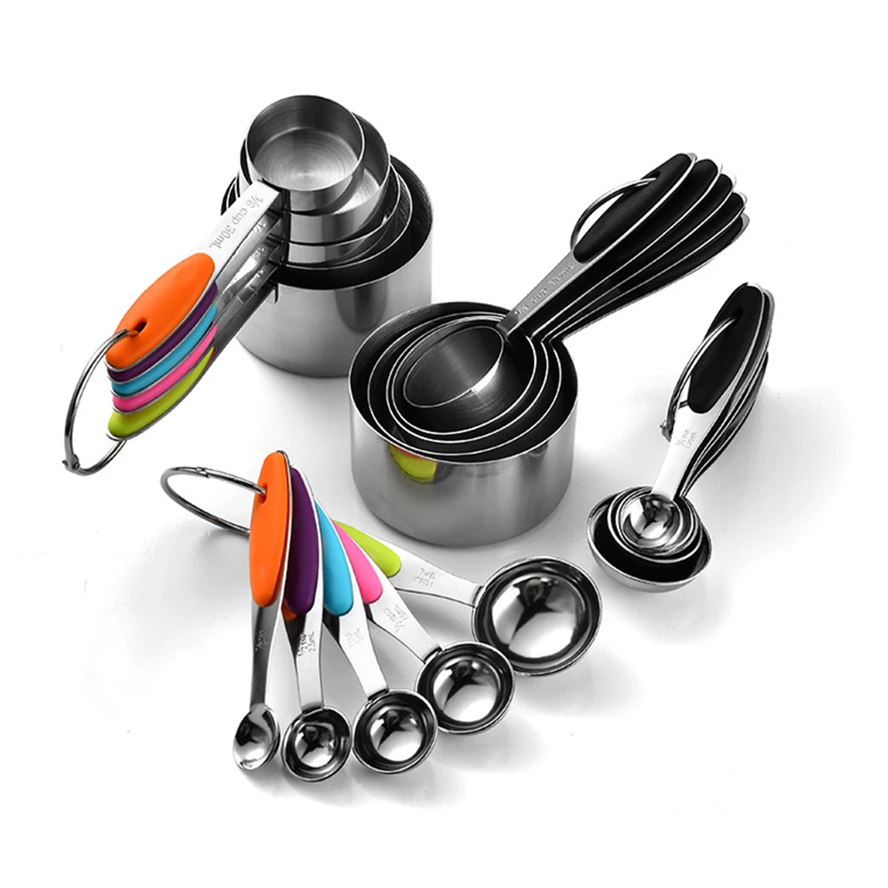 5/10Pcs Stainless Steel Measur - Camping Cooking Pan Set review and price