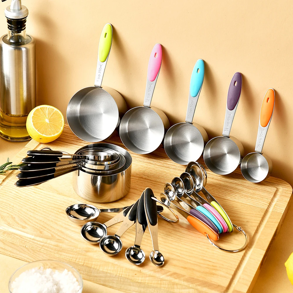 5/10Pcs Stainless Steel Measur - Camping Cooking Pan Set review and price