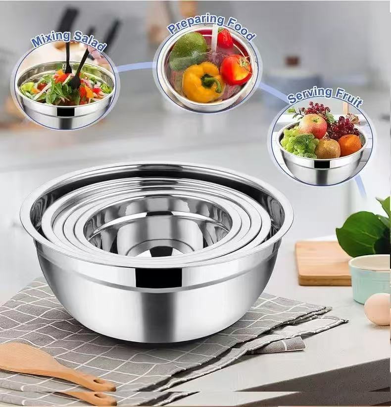 Thickened Stainless Steel Mixi - Camping Cooking Pan Set review and price