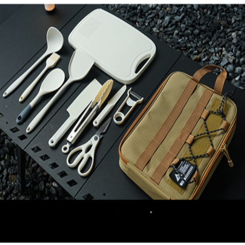 Portable 9Pcs Camping Kitchenw - Camping Cooking Cutlery Set review and price