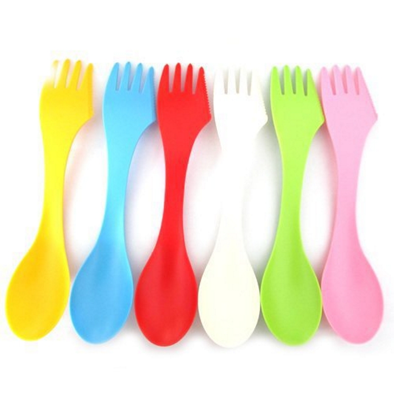 6PCS 3-in-1 Camp Utensils Set  - Camping Cooking Cutlery Set review and price