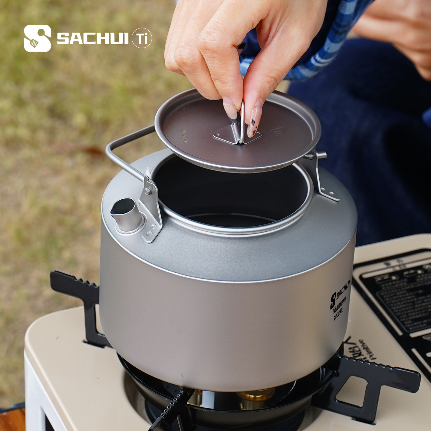 1000ML Pure Titanium Kettle Ou - Camping Outdoor Cooking Equipment review and price