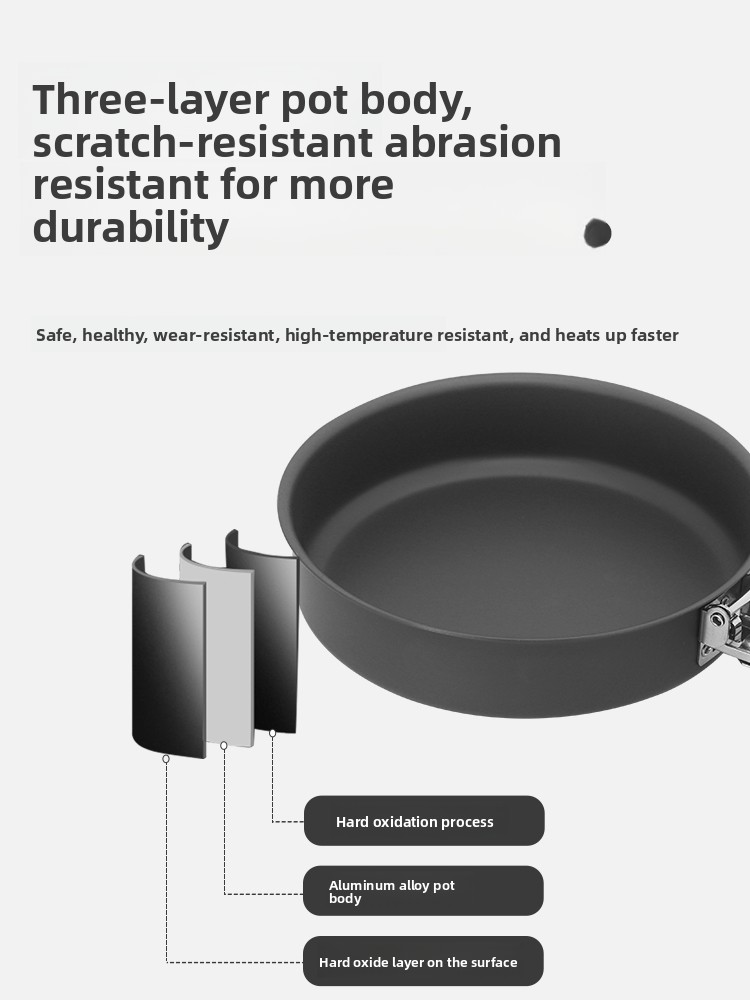 2026Bulin C15 Outdoor Small Fr - Camping Cooking Pots And Pans Set review and price