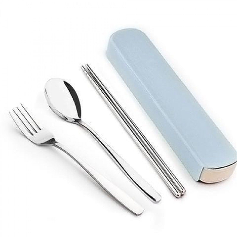 4Pcs/Set Stainless Steel Chops - Camping Cooking Cutlery Set review and price