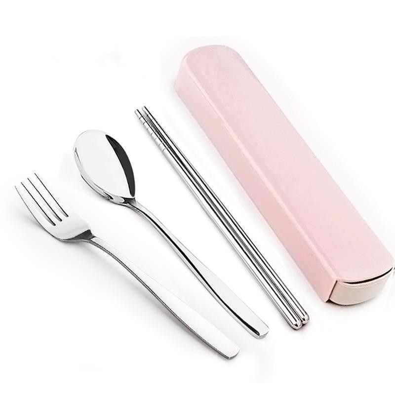 4Pcs/Set Stainless Steel Chops - Camping Cooking Cutlery Set review and price