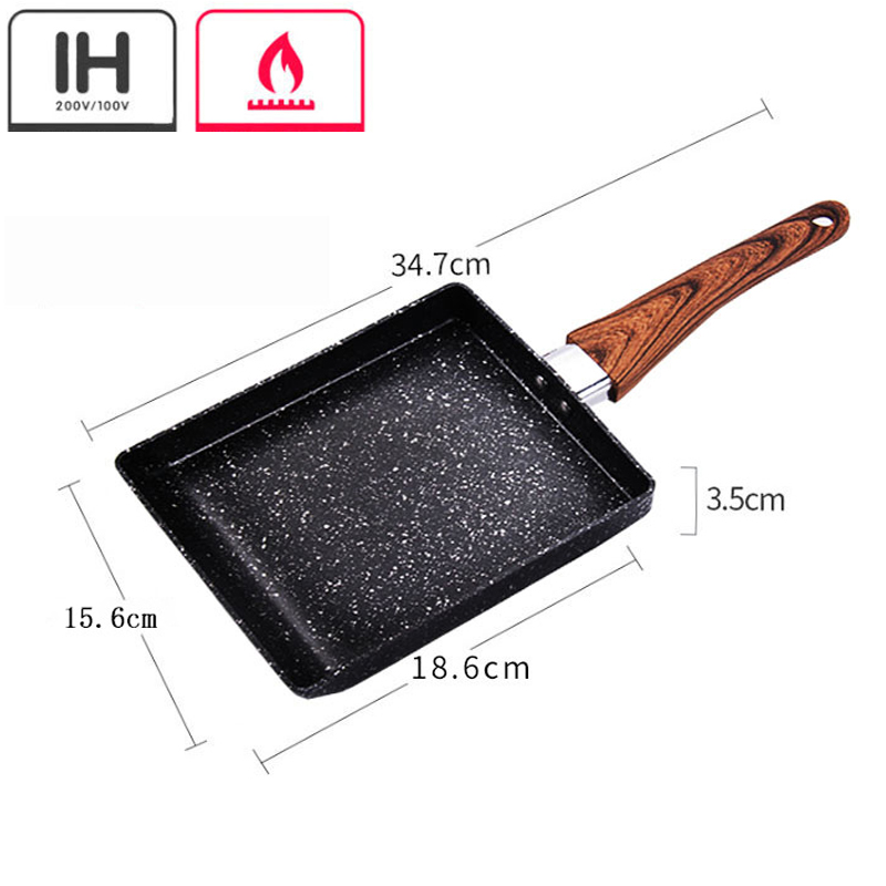 Japanese Omelette Pan Egg Roll - Camping Cooking Without Gas review and price