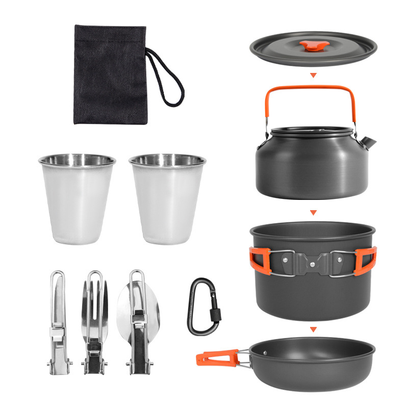 DS-308 Outdoor large capacity  - Camping Cooking Set Ds 308 review and price