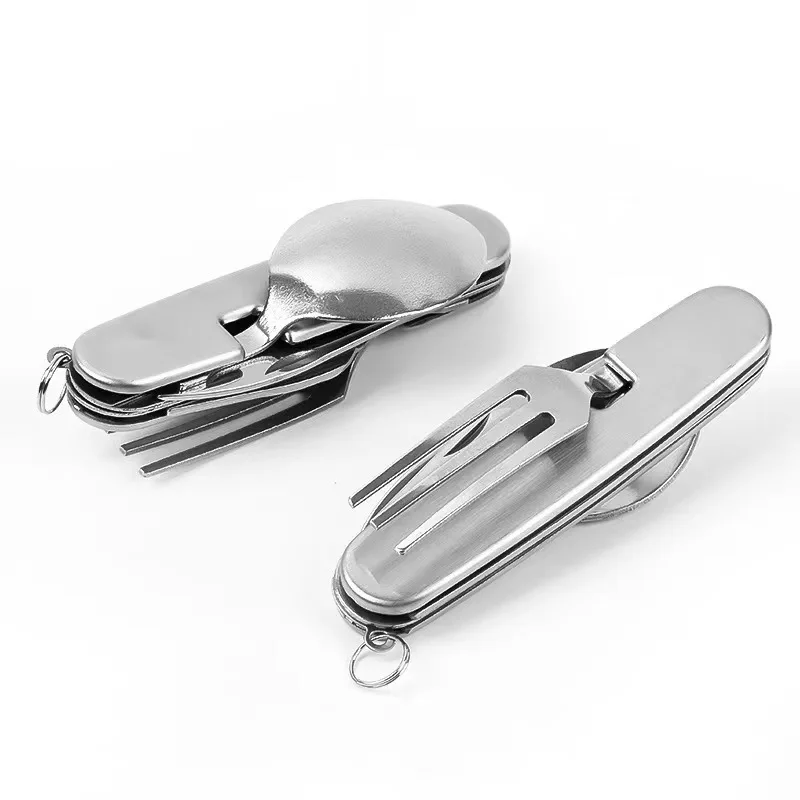 Camping Tableware Set Stainles - Camping Cooking Cutlery Set review and price
