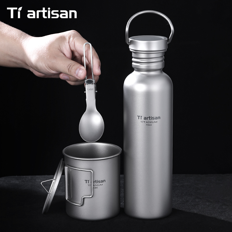Tiartisan Titanium Cookware 3- - Camping Cooking Gear Set review and price