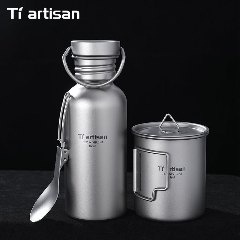 Tiartisan Titanium Cookware 3- - Camping Cooking Gear Set review and price