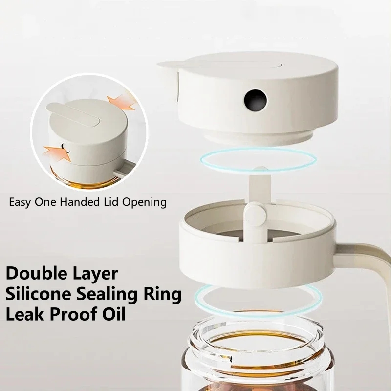 550mL Pourer Glass Bottles Oil - Camping Cooking Oil Container review and price