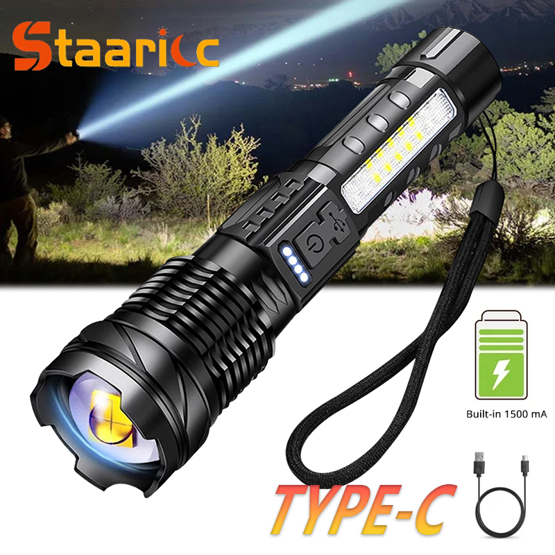 Powerful XHP50 LED Flashlight  - Camping Cooking Fish review and price
