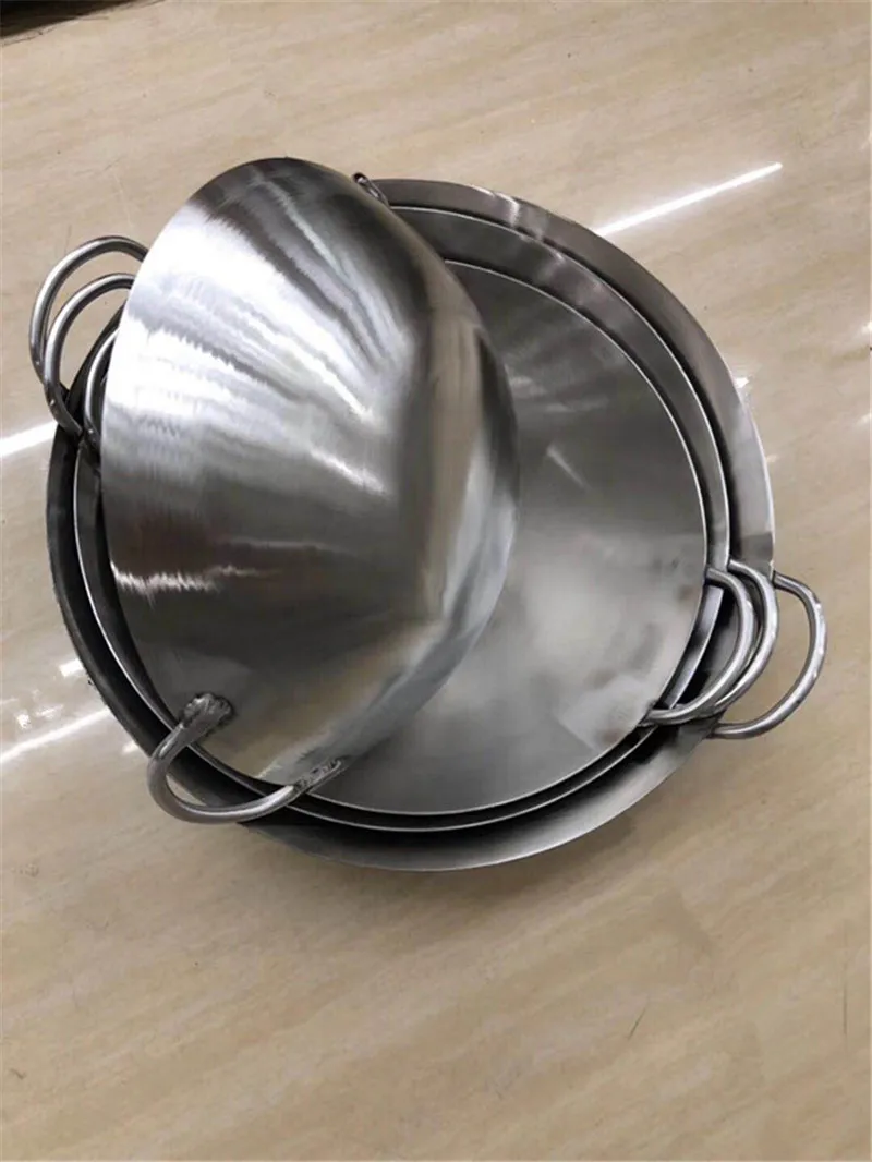 304 stainless steel wok 50 60  - Camping Cooking Without Gas review and price