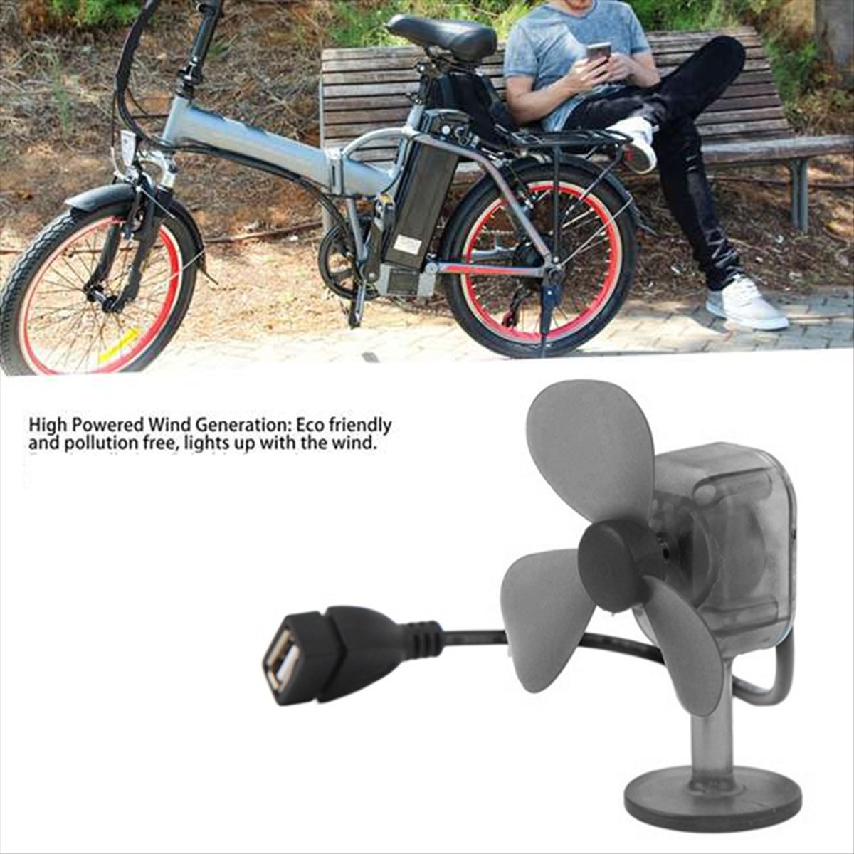 T19C USB 5W Mini Portable Wind - Camping Cooking Electric review and price