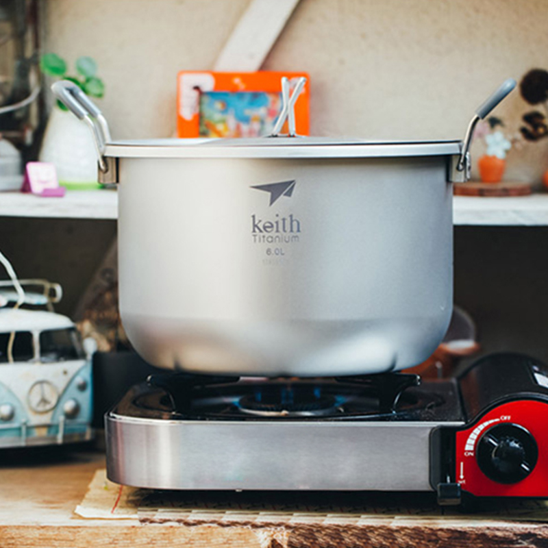 Keith-Camping Cooking Set, Tit - Camping Cooking Gear Set review and price