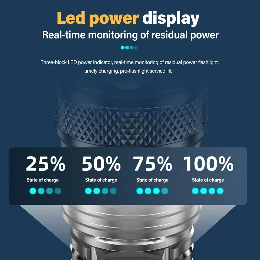 High Strong Power Led Flashlig - Camping Cooking Fish review and price