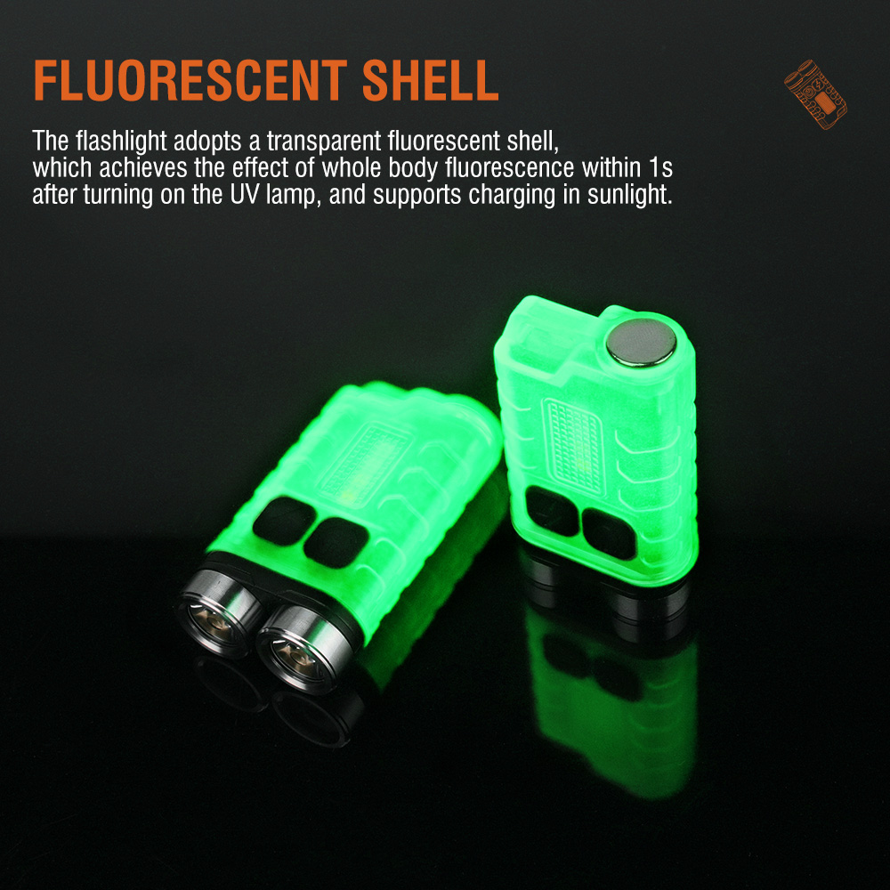 V3 EDC Flashlight Mini Keychai - Camping Cooking Fish review and price