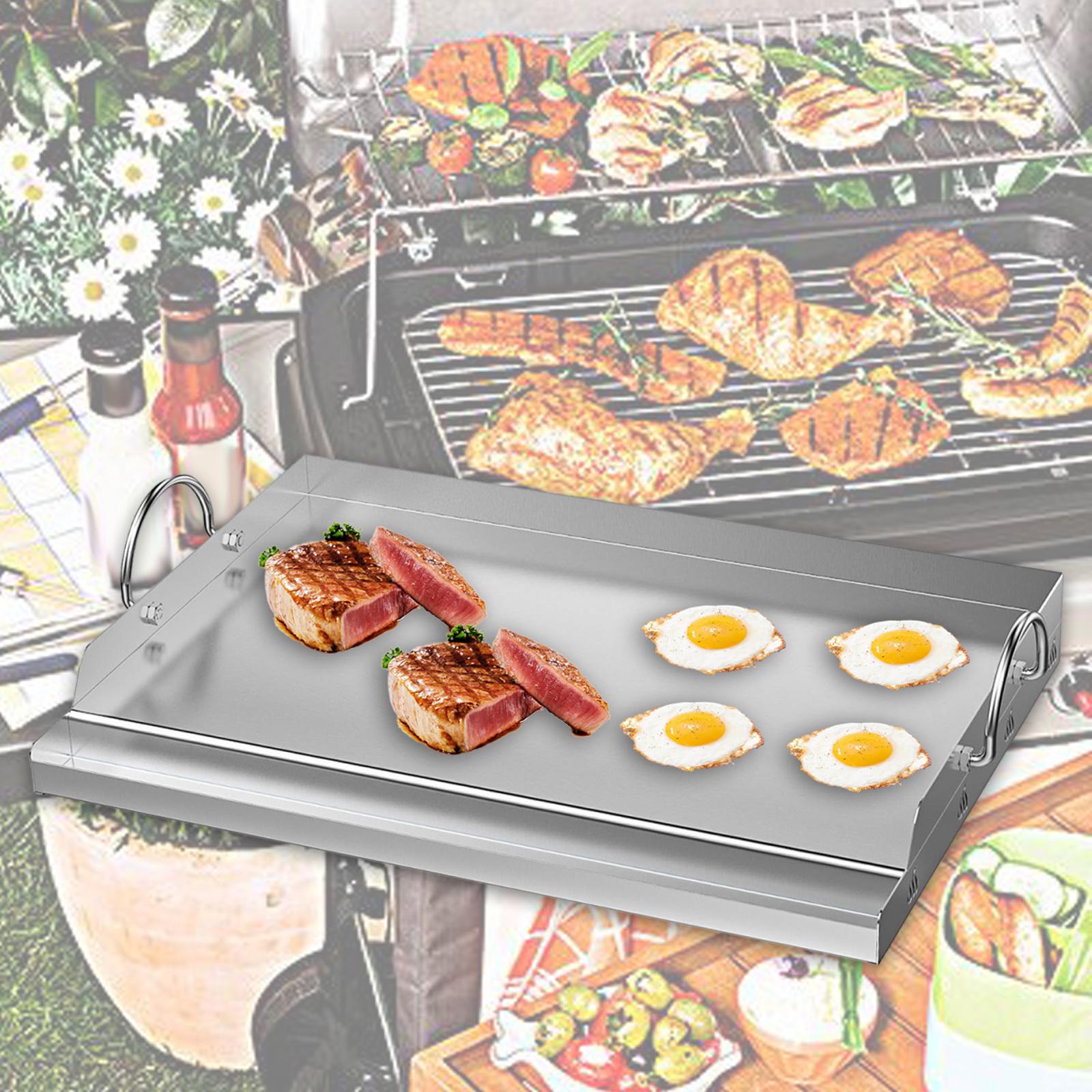 Stainless Steel Cooking Griddl - Camping Cooking Flat Top review and price