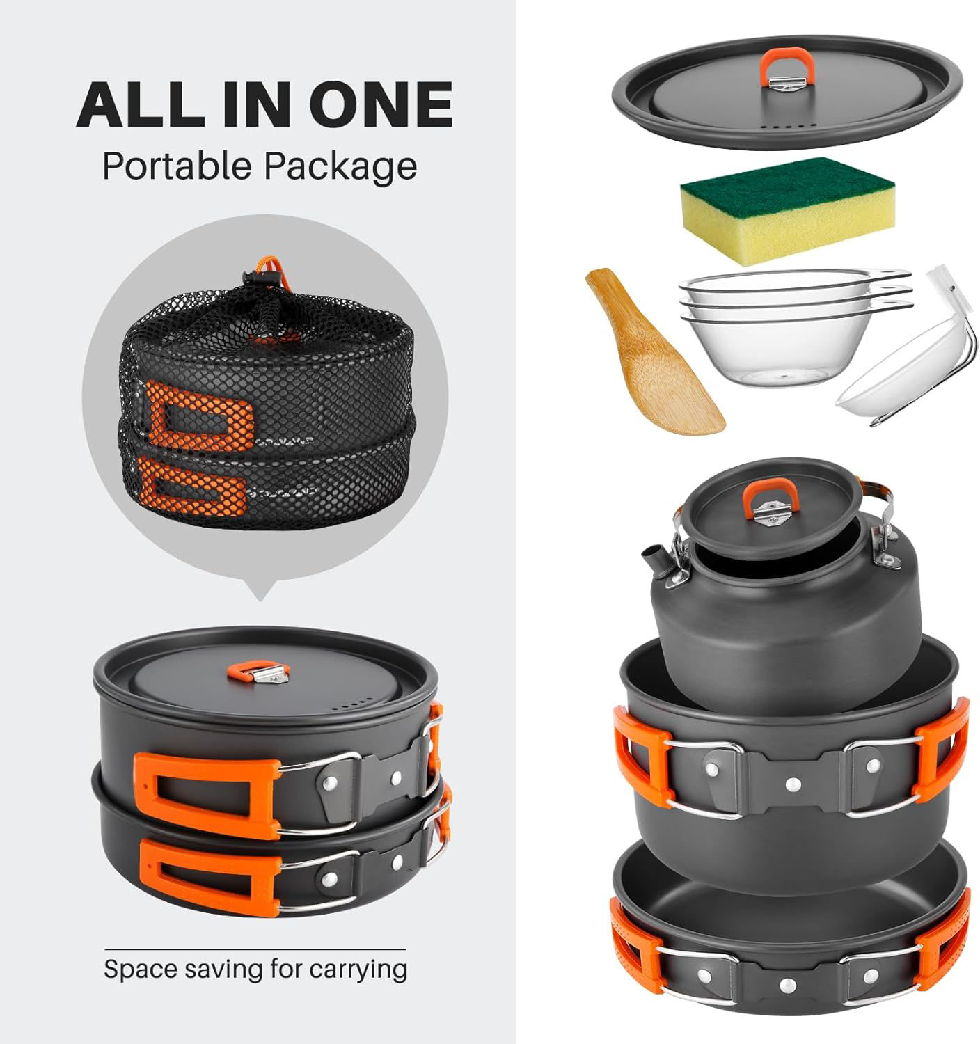 Camping Cookware Camping Pot a - Camping Cooking Pots And Pans Set review and price