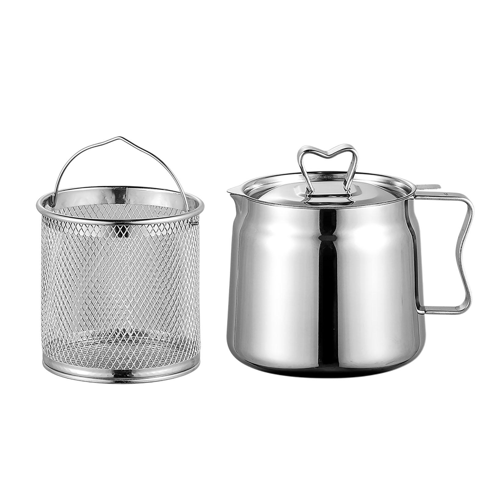 Deep Fryer Set Stainless Oil F - Camping Cooking Oil Container review and price
