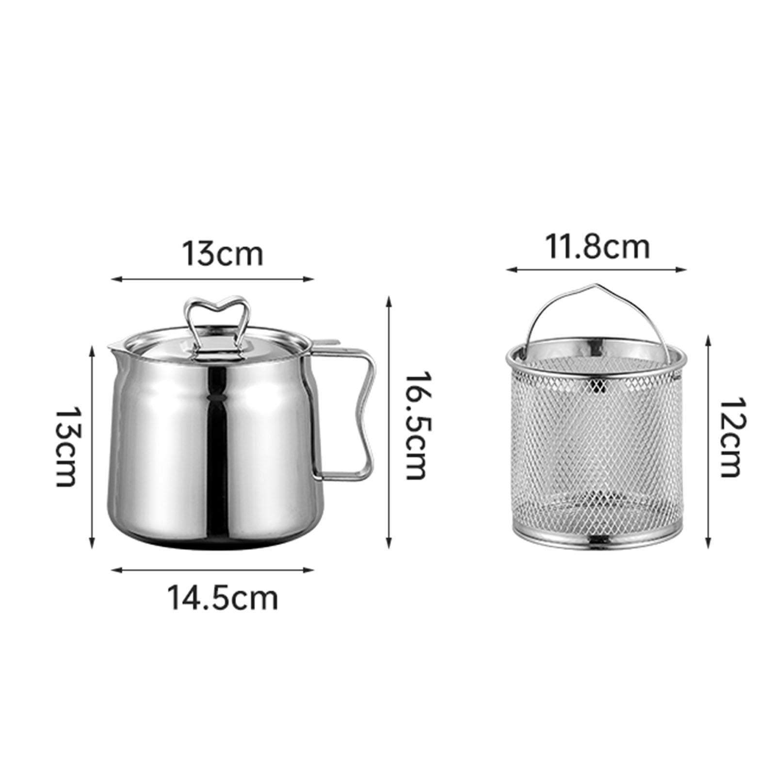 Deep Fryer Set Stainless Oil F - Camping Cooking Oil Container review and price