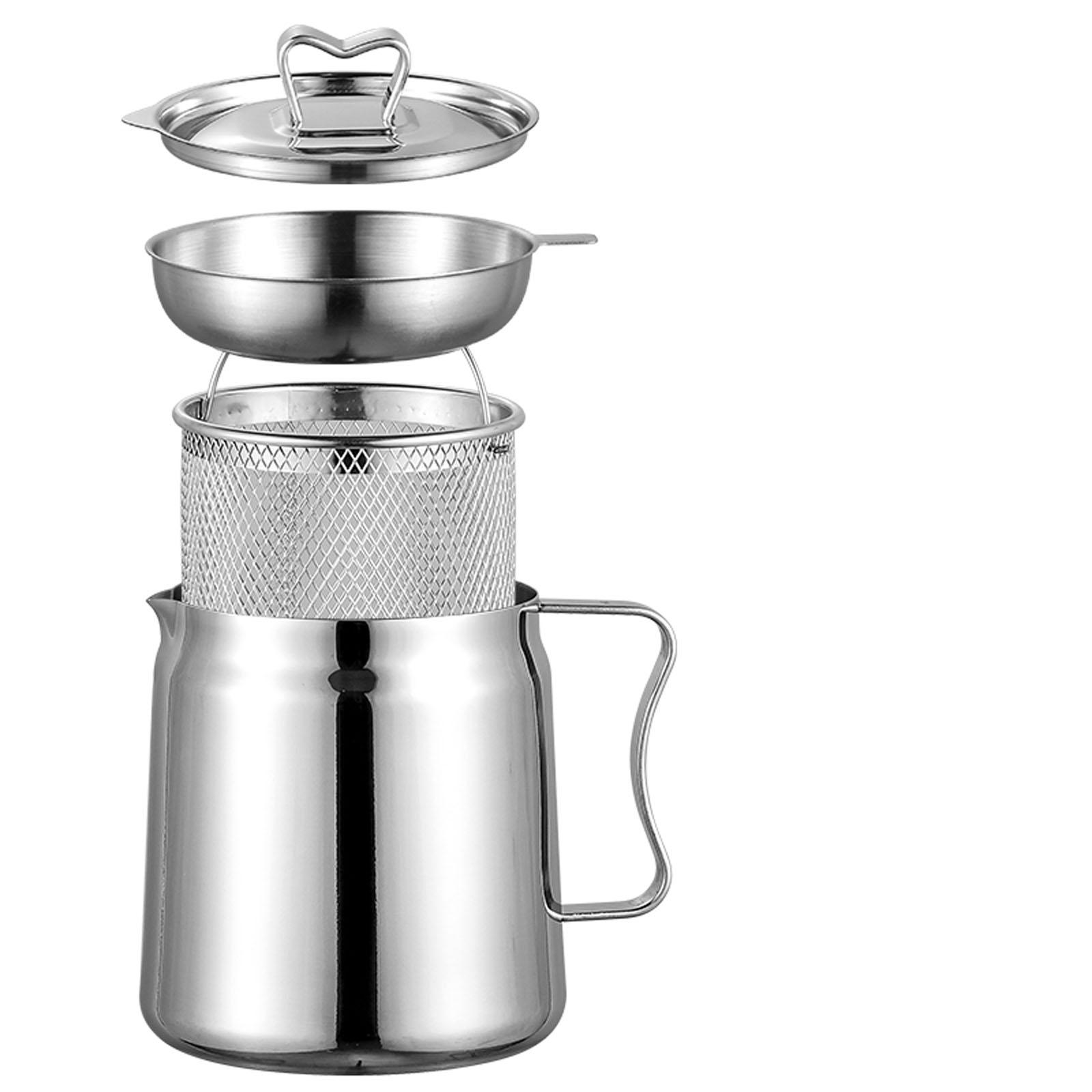 Deep Fryer Set Stainless Oil F - Camping Cooking Oil Container review and price