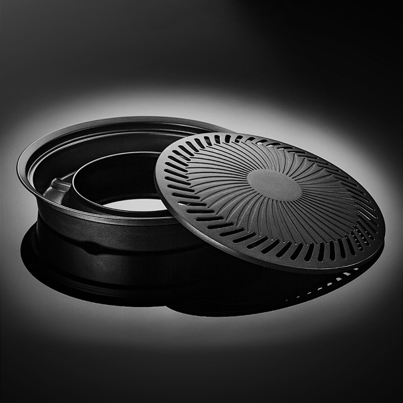 Korean Non-stick Barbecue Tray - Camping Cooking Flat Top review and price