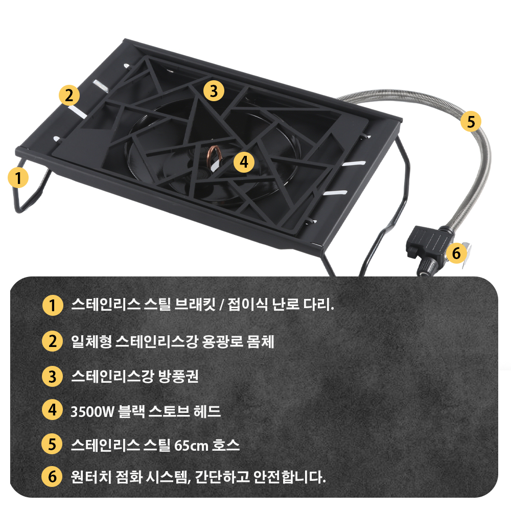 Pandatour Camping IGT Stove 65 - Camping Cooking Hob review and price