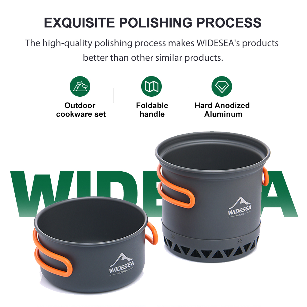 Outdoor Camping Pot 1.3L 2.3L  - Camping Cooking Set Jetboil review and price