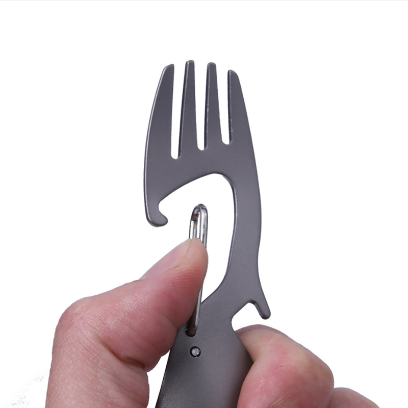 Multi-functional Titanium Allo - Camping Cooking Cutlery Set review and price