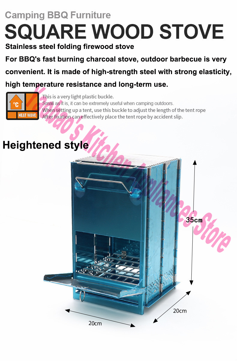 Wood Stove Outdoor Camping Equ - Camping Outdoor Cooking Equipment review and price