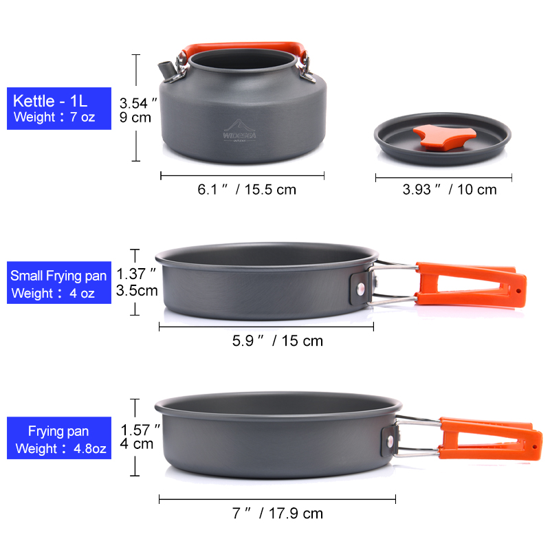 Widesea Camping Outdoor Cookwa - Camping Cooking Cutlery Set review and price