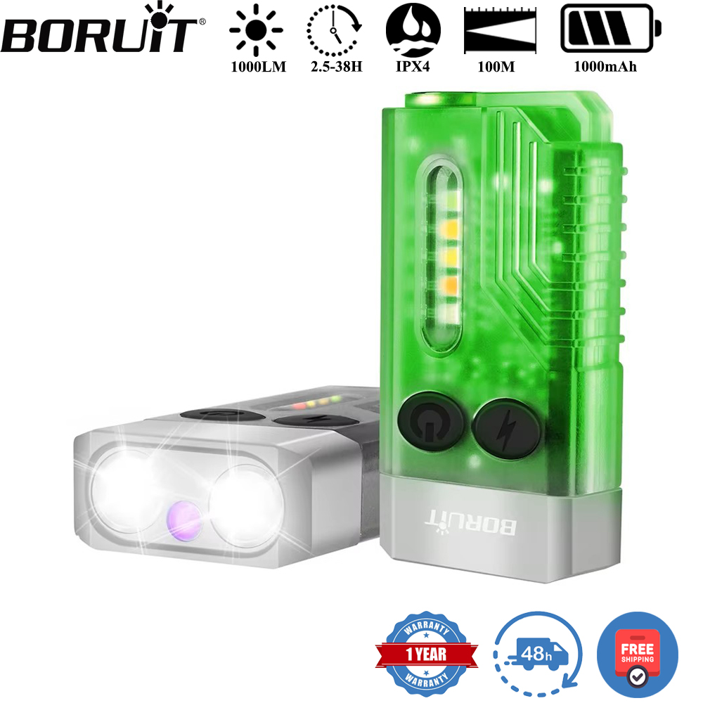 BORUiT V10 Keychain UV LED EDC - Camping Cooking Fish review and price