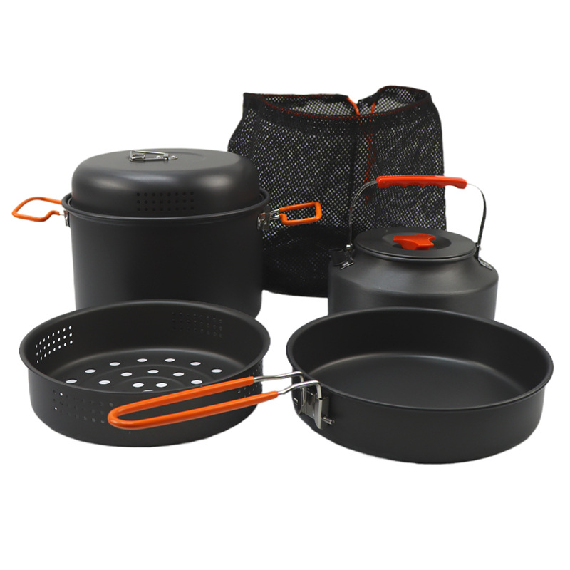 Outdoor Cookware Set Camping C - Camping Cooking Pots And Pans Set review and price